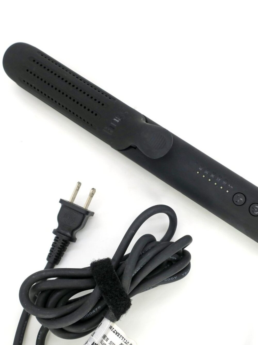 L’ange Le Duo 360° Airflow Titanium Styler A133 Black Flat Iron Curler